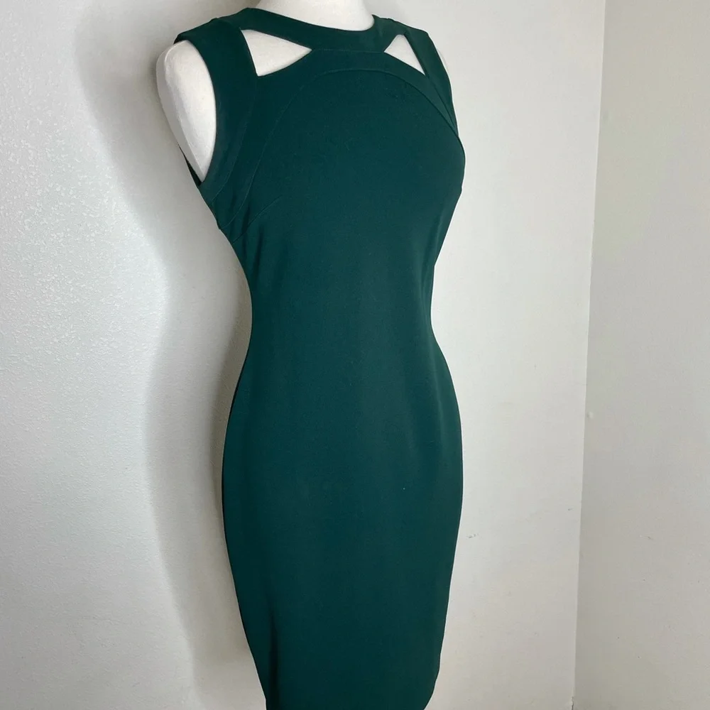Calvin Klein Green Midi Dress - Picture 2 of 8